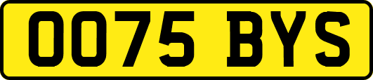 OO75BYS