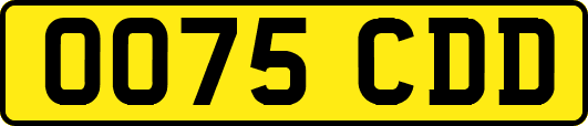 OO75CDD
