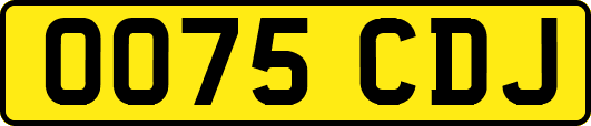OO75CDJ