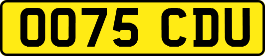 OO75CDU