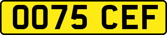 OO75CEF
