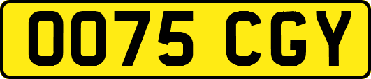 OO75CGY