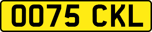 OO75CKL