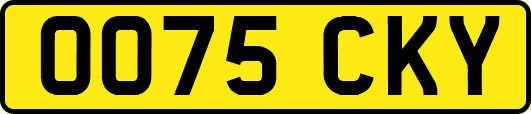 OO75CKY
