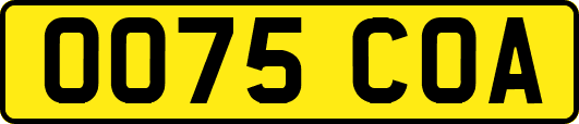 OO75COA