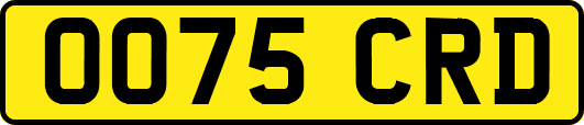 OO75CRD