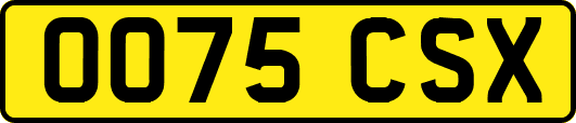 OO75CSX