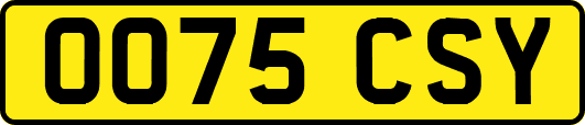 OO75CSY