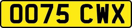 OO75CWX
