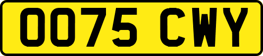 OO75CWY