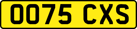 OO75CXS