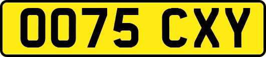 OO75CXY