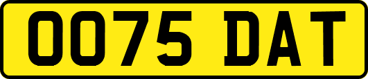 OO75DAT