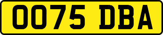 OO75DBA