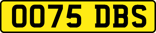 OO75DBS