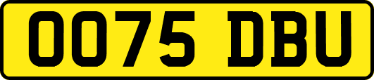 OO75DBU