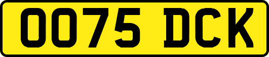 OO75DCK