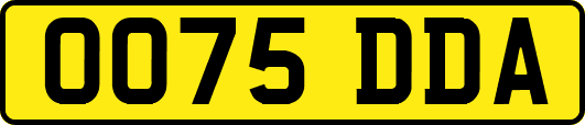 OO75DDA