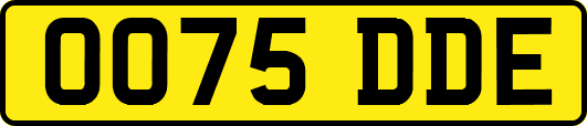 OO75DDE