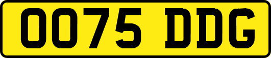 OO75DDG