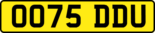 OO75DDU