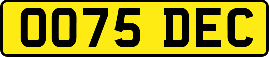 OO75DEC