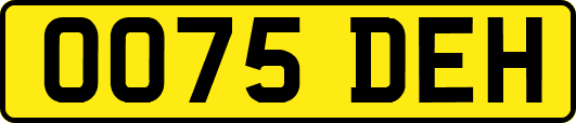OO75DEH