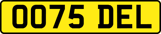 OO75DEL