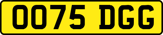OO75DGG