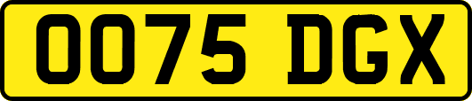 OO75DGX