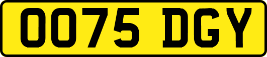 OO75DGY