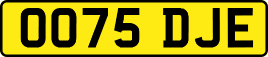 OO75DJE
