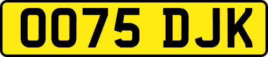 OO75DJK