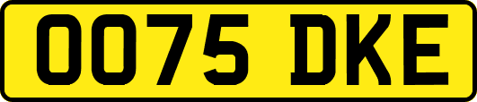 OO75DKE