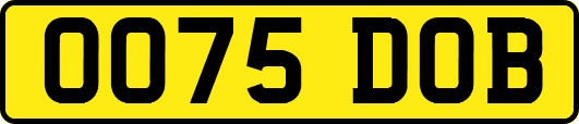OO75DOB