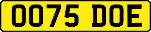 OO75DOE