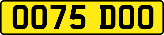 OO75DOO