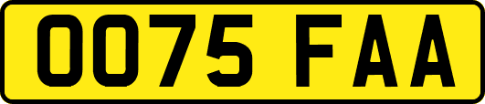 OO75FAA