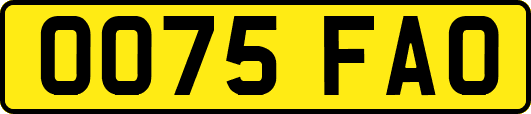 OO75FAO