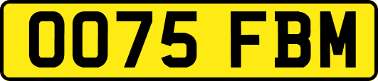 OO75FBM