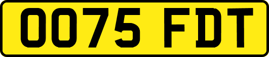 OO75FDT