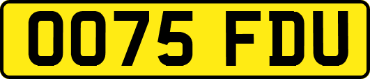 OO75FDU