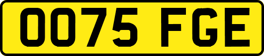 OO75FGE