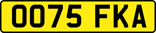OO75FKA