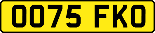 OO75FKO
