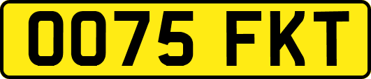 OO75FKT