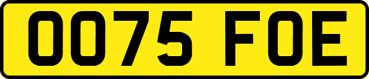 OO75FOE