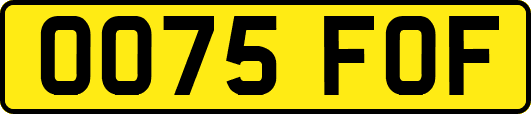 OO75FOF