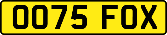 OO75FOX