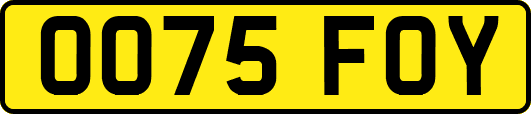 OO75FOY